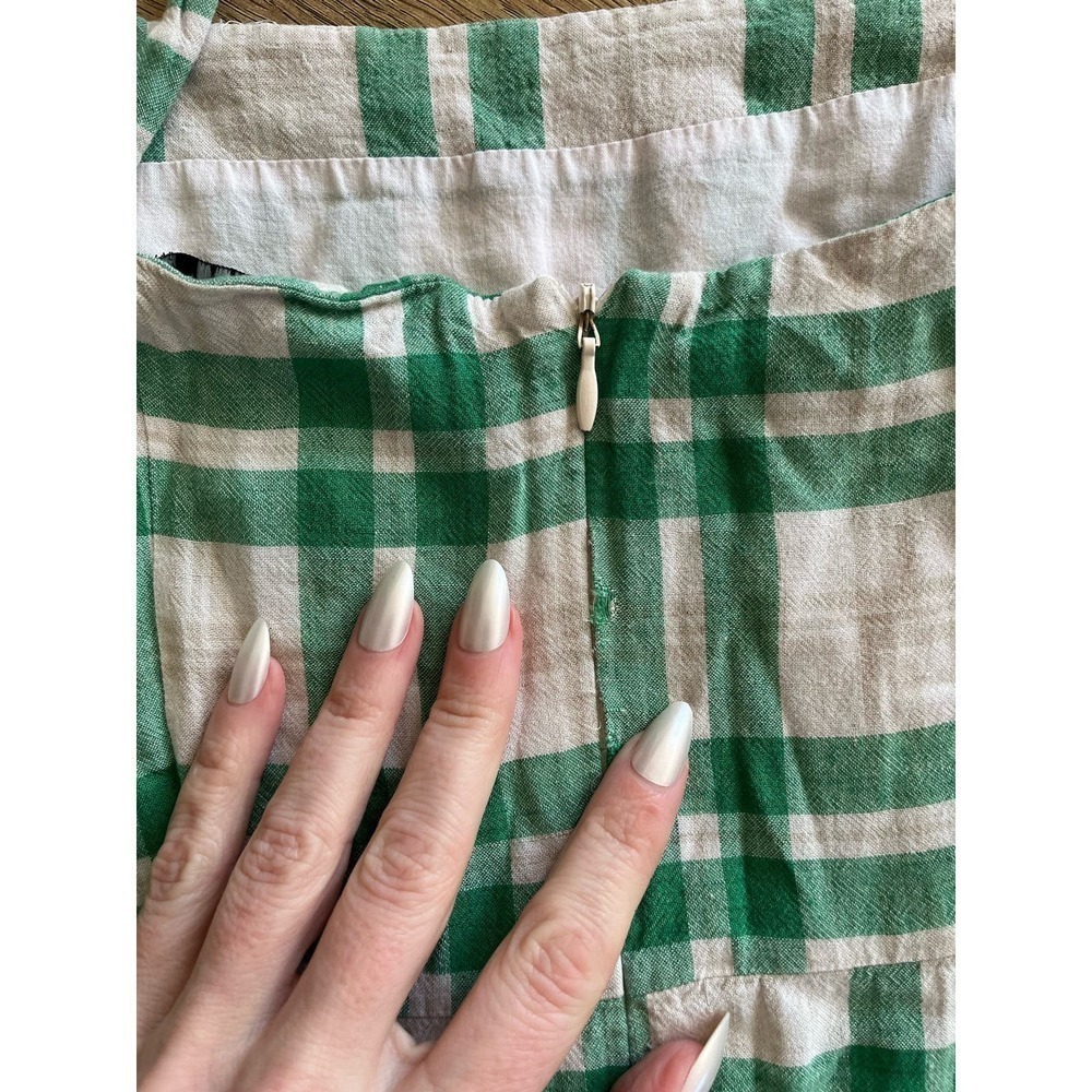 Zara | Women's Checked Midi Dress Blogger Favorite Sz XS​​​​​​​​​​​ - Picture 11 of 13